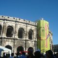 Petite aprés midi passé à la feria de nimes!!