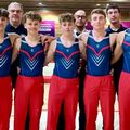 LES GYMNASTES DE L’HIRSONNAISE DIX-HUITIÈMES DES CHAMPIONNATS DE FRANCE.