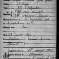 Soldat Alfred Bellette 72e RI
