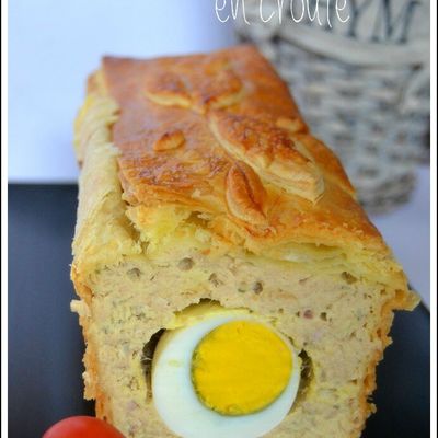 Terrine de thon en croûte