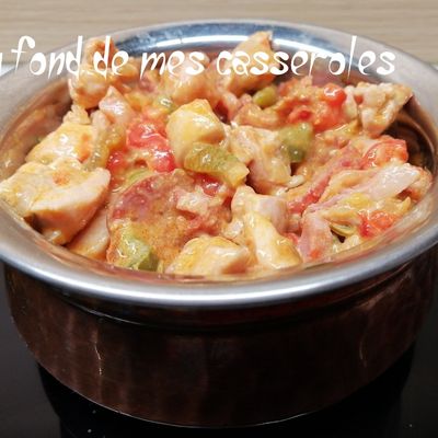 Piccata romana (poulet au poivron et chorizo)