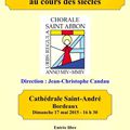 Concert SAINT-ABBON 17.05.2015 Cathédrale Saint-André BORDEAUX