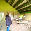 LES TRAVAUX DU STADE LÉO LAGRANGE ATTEIGNENT LEUR VITESSE DE CROISIÈRE.