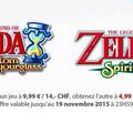 The Legend of Zelda : Phantom Hourglass et Spirit Tracks : le début des deux jeux en français