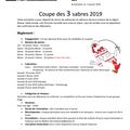 Coupe des 3 sabres 2019