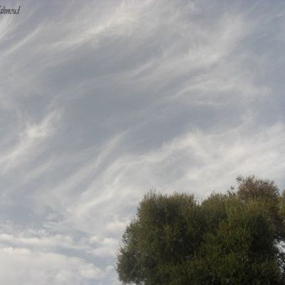 Ciel d'Alger octobre 2009