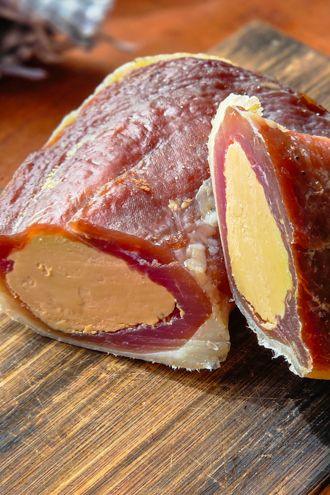 Filet de canard séché au foie gras - @GregCookAndRoll - www.cookandroll.eu