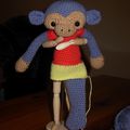 Prise de tête - suite !!! amigurumi singe