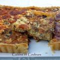 Tarte " welsh " aux champignons