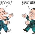 Portrait - Nicolas Sarkozy et Silvio Berlusconi, duo européen