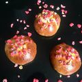 Brioches à la praline rose