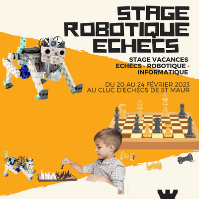 Stages vacances scolaires enfants pour apprendre la robotique et l'informatique