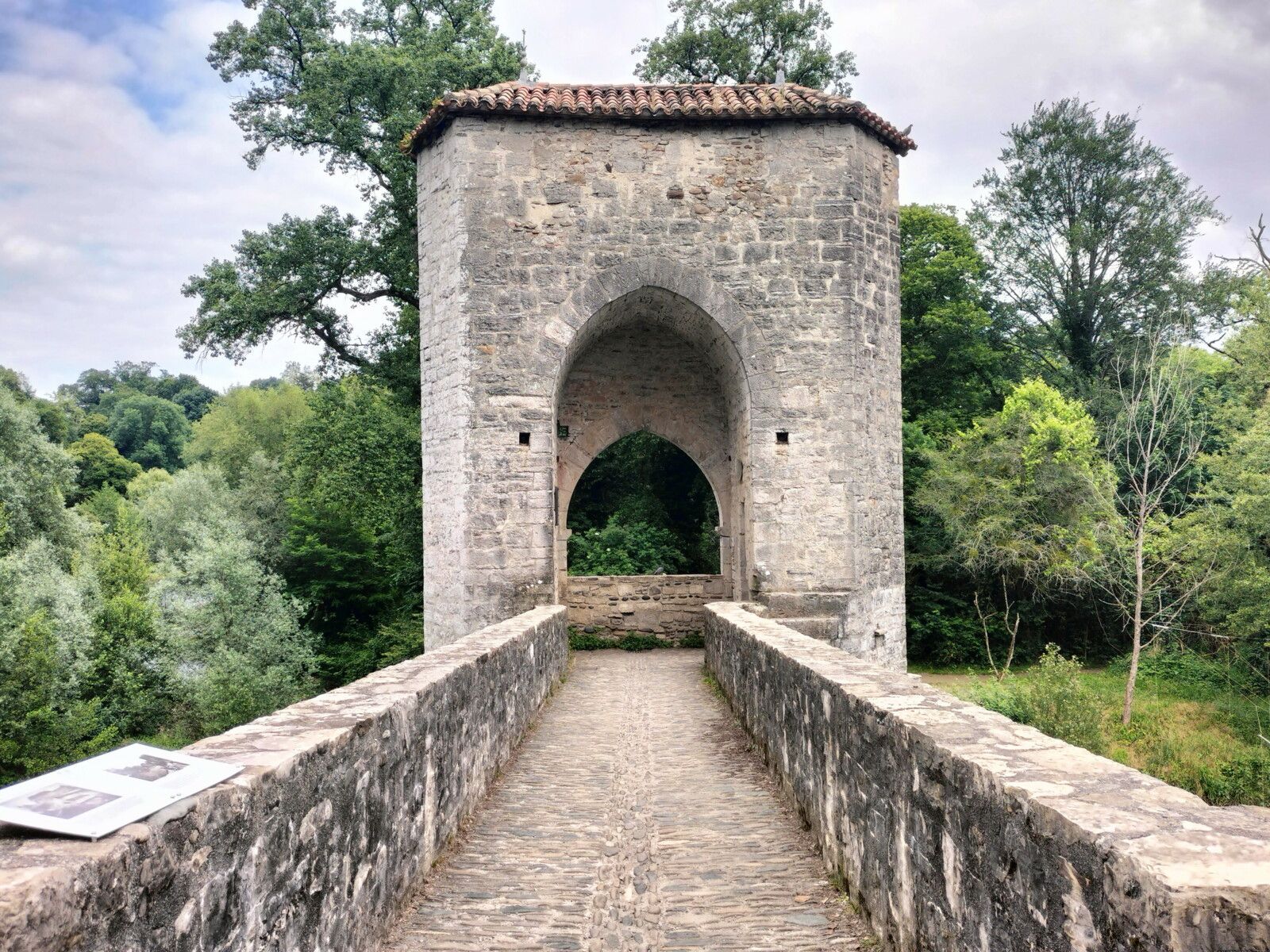 Sauveterre-de-Béarn, pont de la Légende, juin 2024 (64)