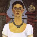 3°/ FRIDA KAHLO. Autorretrato. "El tiempo vuela" 1929