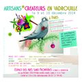 Artisans et Créateurs en Vadrouille à Paris, le 9 et 10 décembre 2014