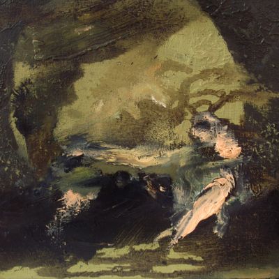 Oscuro. 40 x 40 cm. 2011.