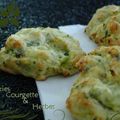 Cookies courgettes et herbes