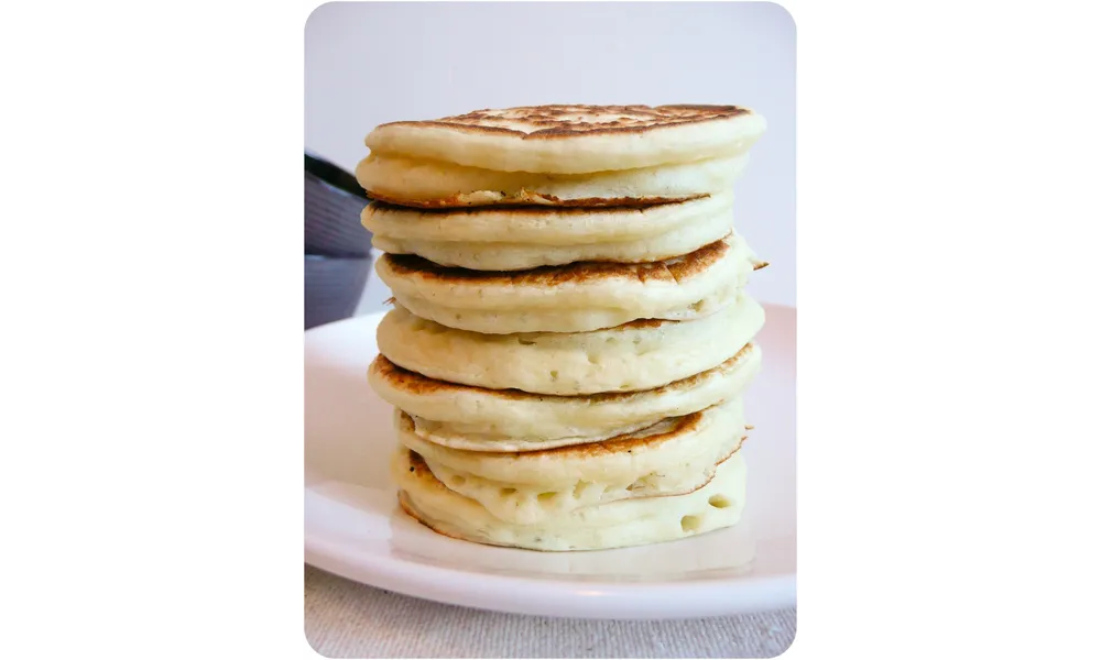 ..Fluffy "One cup" pancakes de Jamie Oliver..