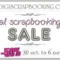 Digital scrapbooking day -50% du 30 au 6 novembre