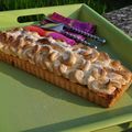 Tarte à la rhubarbe meringuée selon Christophe Felder à découvrir !!