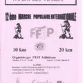 Marche Populaire FFSP Vosges - Dimanche 22 octobre 2017