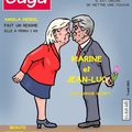 Marine Le Pen et Jean-Luc Mélenchon à la une de Gaga