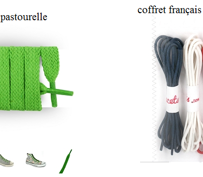 [CONCOURS Meslacets.com] 15 gagnants : 5 coffrets français et 10 lacets vert pastourelle à gagner