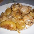 Pilon de poulet au citron épicé et petites pommes de terre