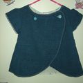 La Lucy Tunic bleue 