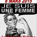 Journée internationale pour les droits des femmes le 8 mars 2016