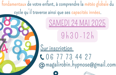24 mai / atelier: mieux comprendre son enfant grâce à la numérologie créative