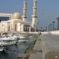 Mosquée sur le port de Sharjah