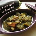 Cari d'aubergines au boucané