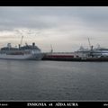 Les paquebots Insignia et Aïda aura au Havre