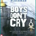 Boys don't cry de Malorie Blackman 