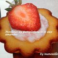 Moelleux aux fraises, pamplemousses et aux amandes