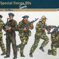 Soviet special forces 80' , Spetsnatz / italeri , Esci 1/72eme