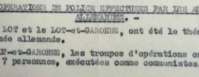 En Tarn-et-Garonne en 1944 d'après le préfet régional