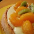 KKVKVK n°15: Pavlova cacaotée, crème au kiwi et mandarines caramélisées