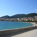 La plage d'ajaccio