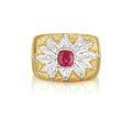 Buccellati. A Ruby and Gold Ring