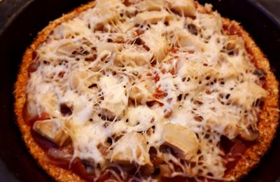 Tarte/pizza aux légumes sans gluten