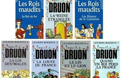 Les Rois Maudits, tome 1 à 5, de Maurice Druon