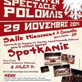 2ème Souper Spectacle Polonais à Courcelles le 29 novembre 2014.