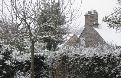 La neige, encore ...