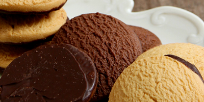 Des biscuits de régime délicieusement chocolatés