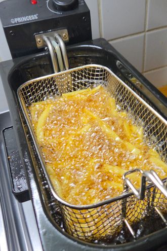 Steak-frites-salade : Les Frites - @GregCookAndRoll - www.CookAndRoll.eu