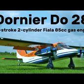 Dornier Do 28 | giant scale RC airplane | 4K | Holesov 2024
