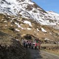 Le GPS au Col de Pierrefitte par la vallée de l'Yse, mercredi 17 avril