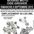  Mcp The Freedom organise sa bourse moto & vide grenier le 6 Septembre 2015 a Rieux Minervois